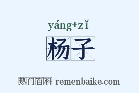 杨子是什么意思的图片
